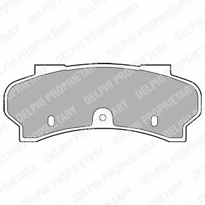 Delphi LP588 Brake Pad Set, disc brake LP588