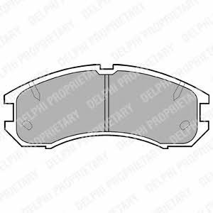 Delphi LP595 Brake Pad Set, disc brake LP595