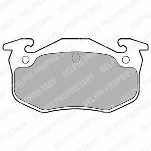 Delphi Brake pad set – price 52 PLN