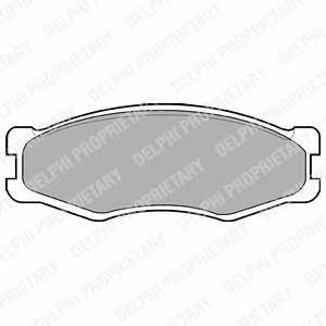 Delphi LP707 Brake Pad Set, disc brake LP707
