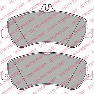 Delphi LP2146 Brake Pad Set, disc brake LP2146