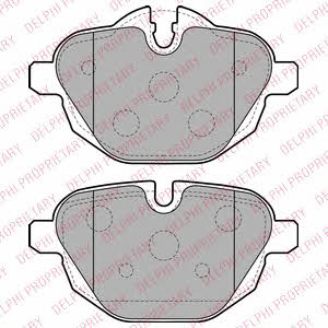 Delphi Brake Pad Set, disc brake – price 117 PLN