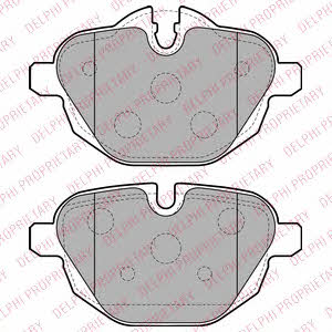 Delphi Brake pad set – price 116 PLN