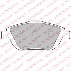 Delphi Brake pad set – price [object Object] PLN