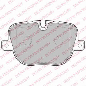 Delphi LP2175 Brake Pad Set, disc brake LP2175