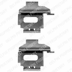 Delphi LX0370 Mounting kit brake pads LX0370