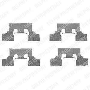 Delphi LX0401 Mounting kit brake pads LX0401