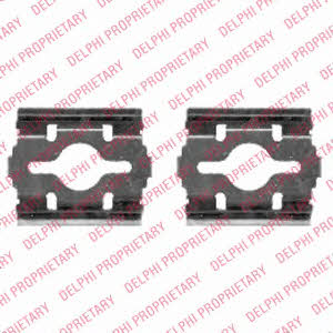 Delphi LX0409 Mounting kit brake pads LX0409