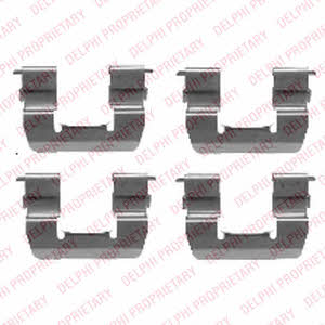 Delphi LX0412 Mounting kit brake pads LX0412