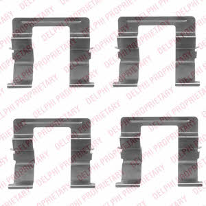 Brake pad fitting accessory Mazda: LX0420 Delphi Brake pad fitting kit
