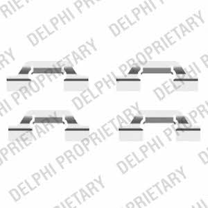 Delphi LX0438 Mounting kit brake pads LX0438