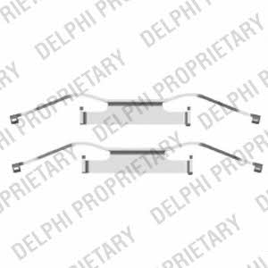 Delphi LX0439 Mounting kit brake pads LX0439