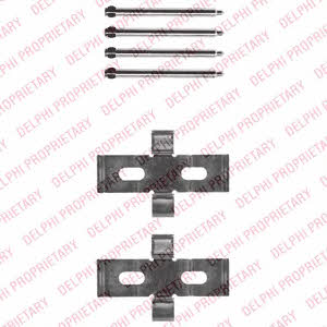 Delphi LX0441 Mounting kit brake pads LX0441