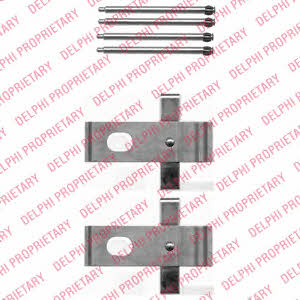 Delphi LX0443 Mounting kit brake pads LX0443