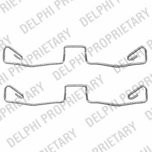 Brake pad fitting accessory Audi Allroad: LX0448 Delphi Brake pad fitting kit