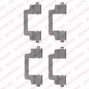 Delphi LX0454 Mounting kit brake pads LX0454