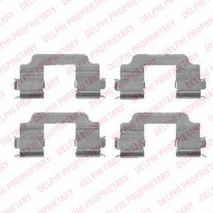 Delphi LX0459 Mounting kit brake pads LX0459