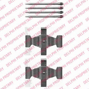 Delphi LX0464 Mounting kit brake pads LX0464