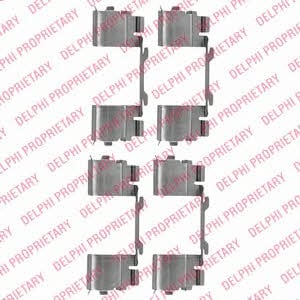 Delphi LX0479 Mounting kit brake pads LX0479
