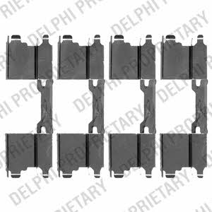 Delphi LX0502 Mounting kit brake pads LX0502