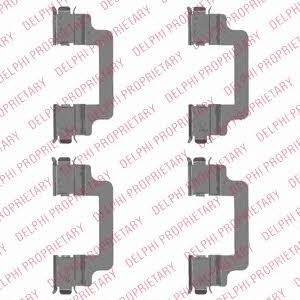 Delphi LX0505 Mounting kit brake pads LX0505
