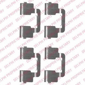 Delphi LX0506 Mounting kit brake pads LX0506