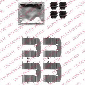 Delphi LX0512 Mounting kit brake pads LX0512