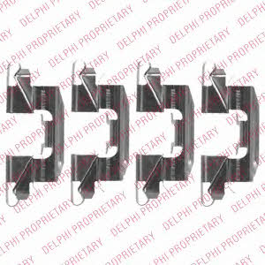 Delphi LX0523 Mounting kit brake pads LX0523