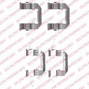Delphi LX0529 Mounting kit brake pads LX0529