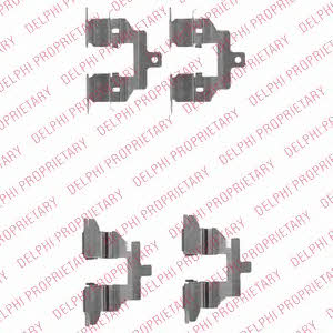 Delphi LX0531 Mounting kit brake pads LX0531