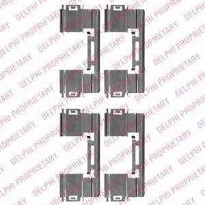 Delphi LX0551 Mounting kit brake pads LX0551