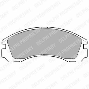 Delphi LP871 Brake Pad Set, disc brake LP871