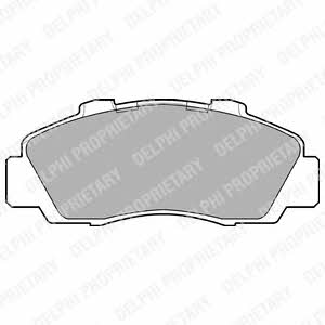 Delphi LP872 Brake Pad Set, disc brake LP872