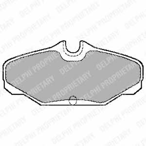 Delphi LP888 Brake Pad Set, disc brake LP888