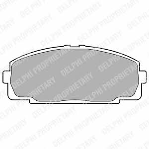 Delphi LP989 Brake Pad Set, disc brake LP989