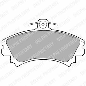 Brake pad set Delphi LP993