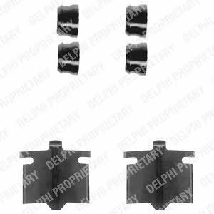 Delphi LX0082 Mounting kit brake pads LX0082