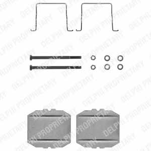 Delphi LX0122 Mounting kit brake pads LX0122