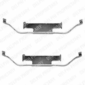 Delphi LX0136 Mounting kit brake pads LX0136