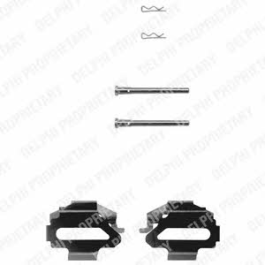 Delphi LX0162 Mounting kit brake pads LX0162