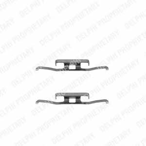 Delphi LX0198 Mounting kit brake pads LX0198