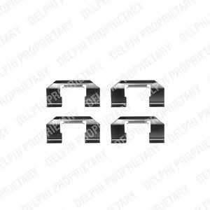 Delphi LX0232 Mounting kit brake pads LX0232