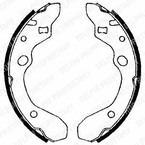 Delphi LS1679 Brake shoe set LS1679