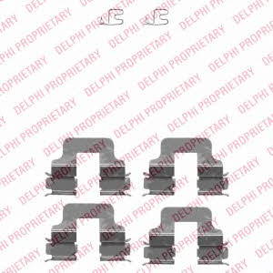 Delphi LX0342 Mounting kit brake pads LX0342