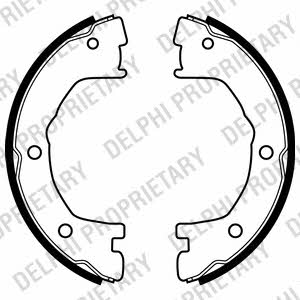 Delphi LS1919 Parking brake shoes LS1919