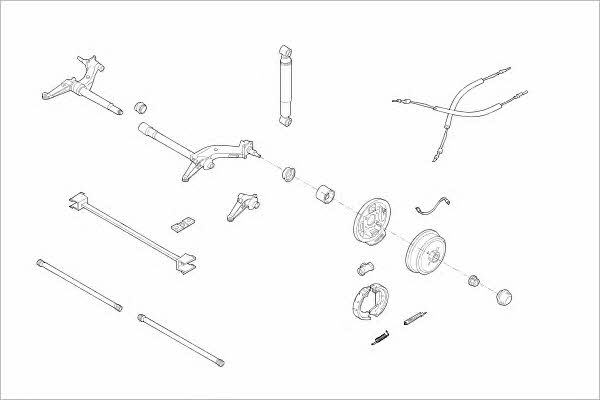 RENA23305R Delphi Wheel suspension
