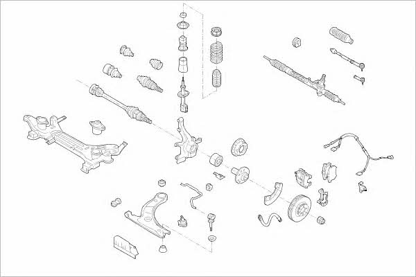  SEAT-02916-F Wheel suspension SEAT02916F