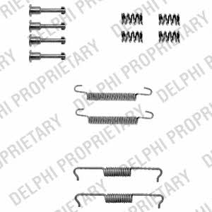 Delphi LY1330 Mounting kit brake pads LY1330