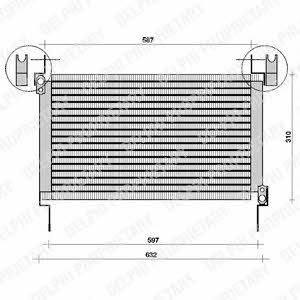 Delphi TSP0225006 Cooler Module TSP0225006