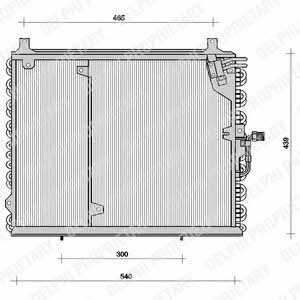 Delphi TSP0225038 Cooler Module TSP0225038